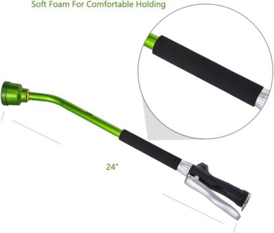 GREEN MOUNT 24" Watering Wand - Gentle Shower Sprayer for Hanging Baskets, Plants & Garden - Image 3