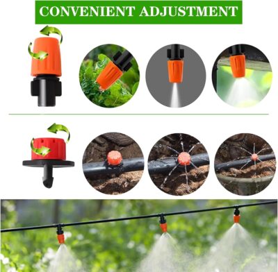 Drip Irrigation Kit - Garden Watering System 1/4" Tubing - Auto/DIY - Save Water - Image 5