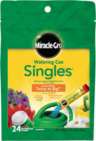 Miracle-Gro Water Soluble Plant Food Packets - All Purpose - 24 ct - Flowers, Veggies & More!