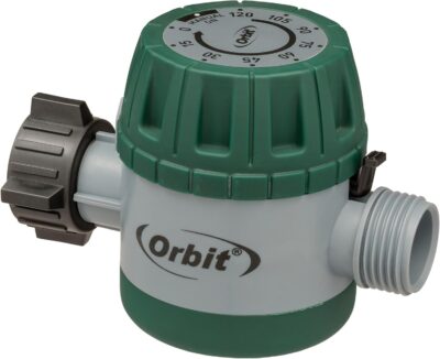 Orbit 62034 Mechanical Watering Timer - No Batteries Needed - Colors Vary