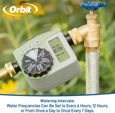 Orbit 62056 Single-Dial Hose Faucet Timer - Easy-to-Use Water Timer for Garden & Lawn - Image 4