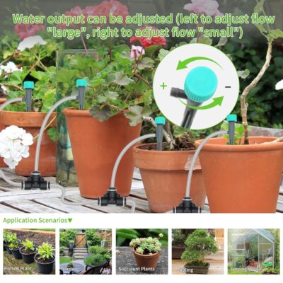 Automatic Plant Watering System - DIY Indoor Drip Irrigation Kit with Timer & Self-Priming Pump - Image 4