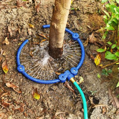 ZZM 360? Tree Watering Ring - Targeted Irrigation System for New Trees & Shrubs (Small)