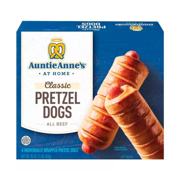 Classic All Beef Frozen Pretzel Dogs - 4ct_16oz