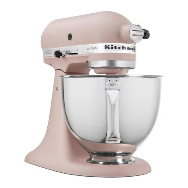 KitchenAid Artisan Series 5-Quart Tilt-Head Stand Mixer, Feather Pink, KSM150PS - Image 2