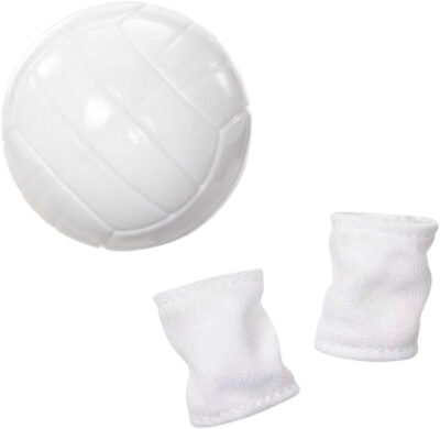 Barbie Careers Fashion Doll & Accessory, Made to Move Volleyball Player Wearing Removable Uniform with Ball, 22 Bendable Joints - Image 4