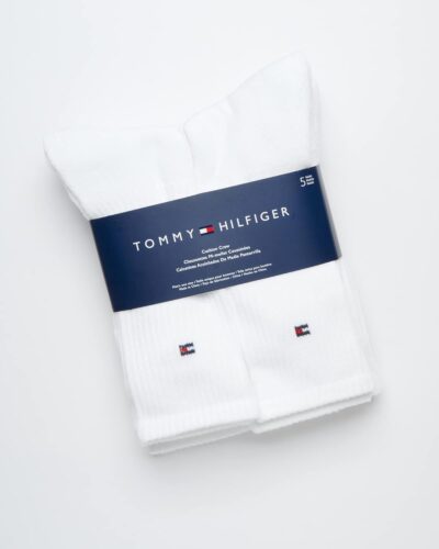 Tommy Hilfiger Men's Athletic Socks - Cushioned Crew Socks (5 Pack) - Image 2