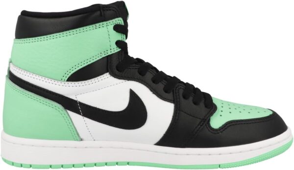 Nike Air Jordan 1 Retro High OG Men's Shoes White/Black-Green Glow DZ5485 130 - Image 3