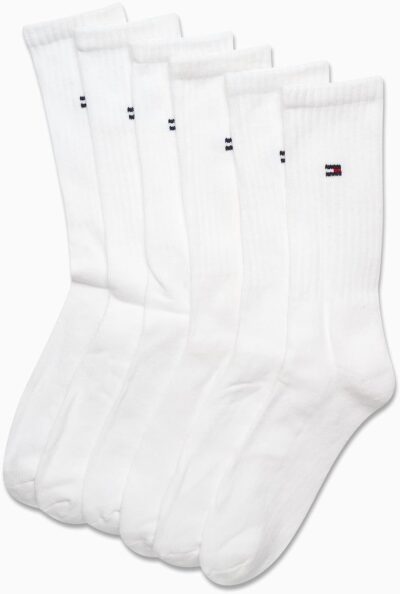 Tommy Hilfiger Men's Crew Socks - 6 Pack Performance Comfort Cushioned Athletic Socks - Breathable Crew Socks for Men (7-12) - Image 4