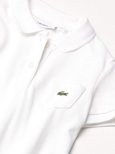 Lacoste Girls' Cotton Polo Dress - Image 3