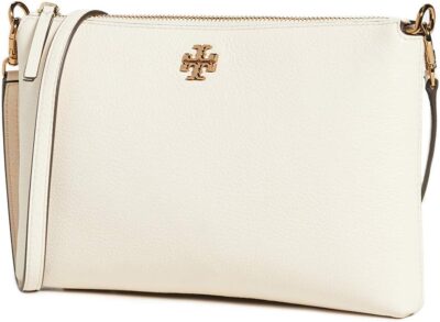 Tory Burch Women's Mercer Pebbled Wallet Crossbody