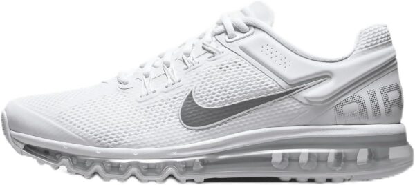 Nike Air Max 2013 Men's Shoes (HF4884-100, White/Black/Metallic Silver)