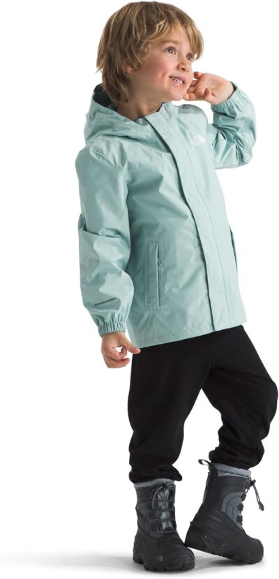 THE NORTH FACE Kids' Antora Rain Jacket, Muted Pine, 7 - Image 2