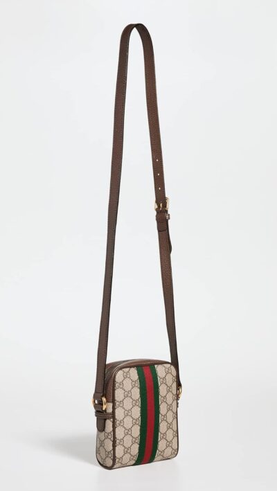 Gucci Women's Pre-Loved Ophidia Mini Messenger, Gg Supreme - Image 3