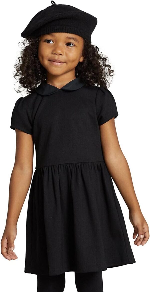 POLO RALPH LAUREN Toddler Girl Stretch Ponte Dress (B(628482-5001)/B, 2T) - Image 3