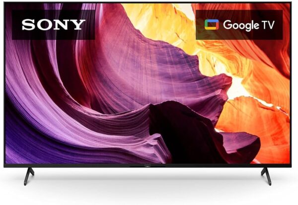 Sony 65 Inch 4K Ultra HD TV X80K Series: LED Smart Google TV with Dolby Vision HDR KD65X80K- 2022 Model (Renewed)