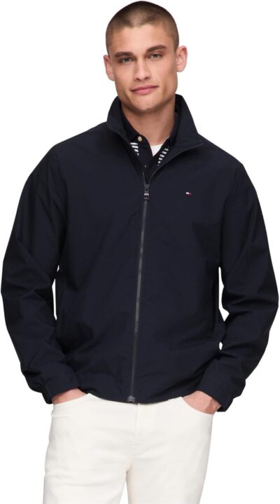 Tommy Hilfiger Men's Lightweight Flag Jacket