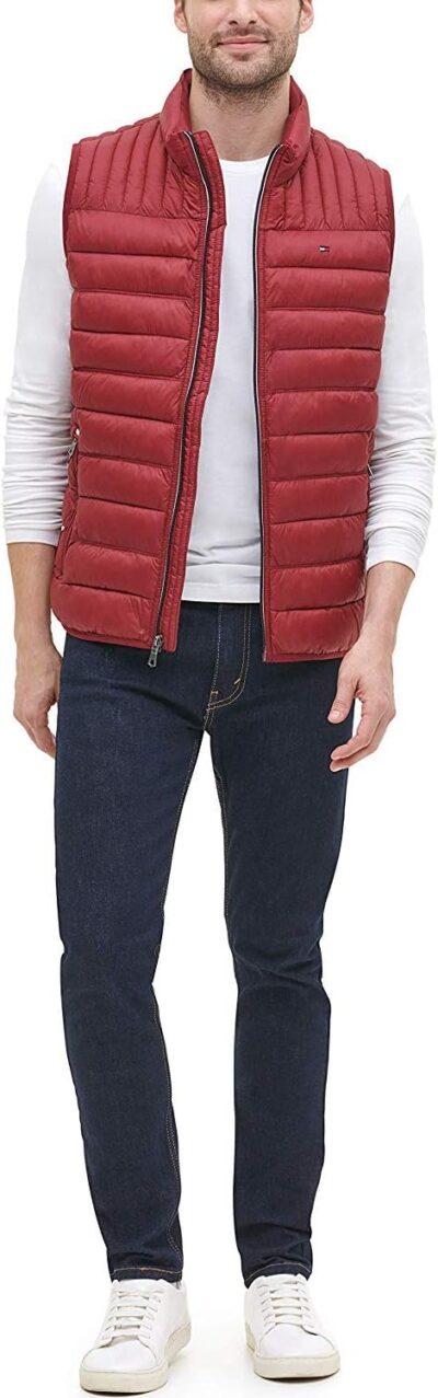 Tommy Hilfiger Men's Legacy Lightweight Packable Puffer Vest Jacket - Image 2