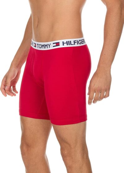 Tommy Hilfiger Men's Underwear Cotton Classics 4-pack Boxer Brief - Amazon Exclusive - Image 3