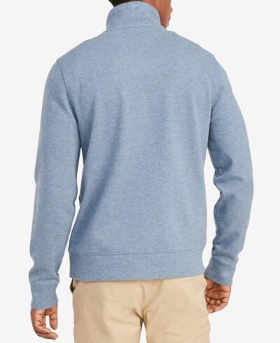 Tommy Hilfiger Men's Long Sleeve Fleece Quarter Zip Pullover Sweatshirt - Image 2