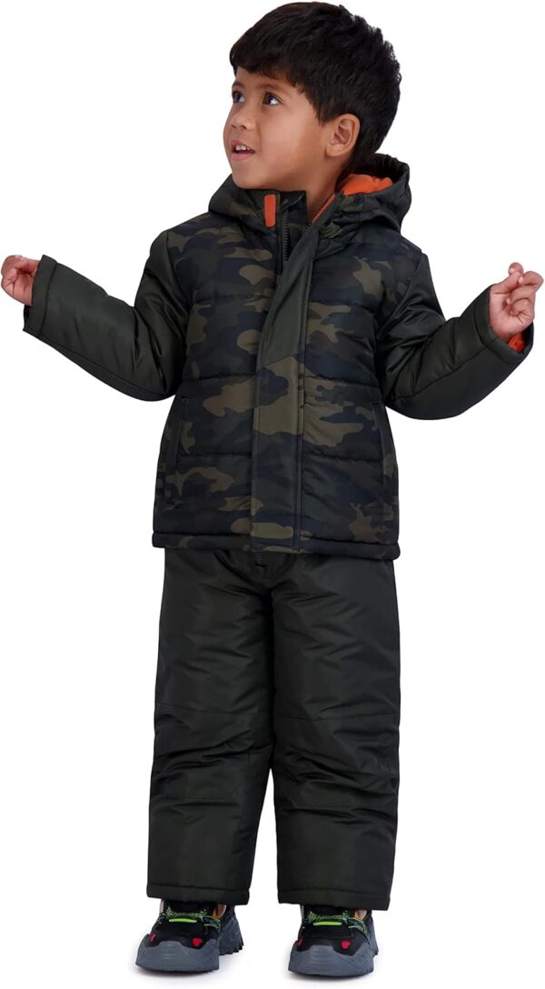 Rothschild Boys' Ski Jacket and Snowbib Snowsuit Set