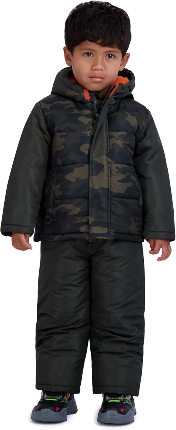 Rothschild Boys' Ski Jacket and Snowbib Snowsuit Set - Image 2