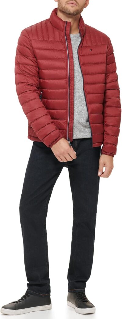 Tommy Hilfiger Men's Legacy Ultra Loft Lightweight Packable Puffer Jacket (Standard and Big & Tall) - Image 2