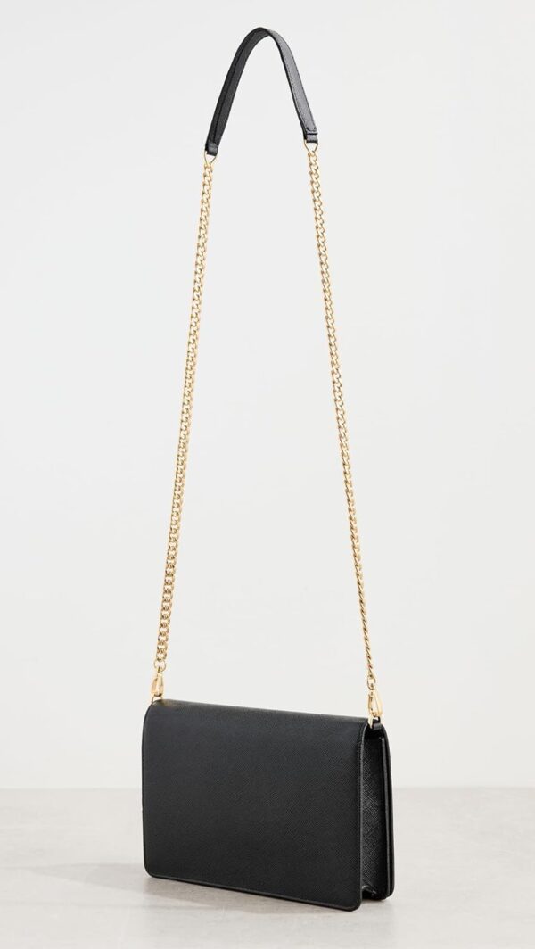 Women's Pre-Loved Prada Chain Shoulder Bag, Calfskin Leather - Image 3