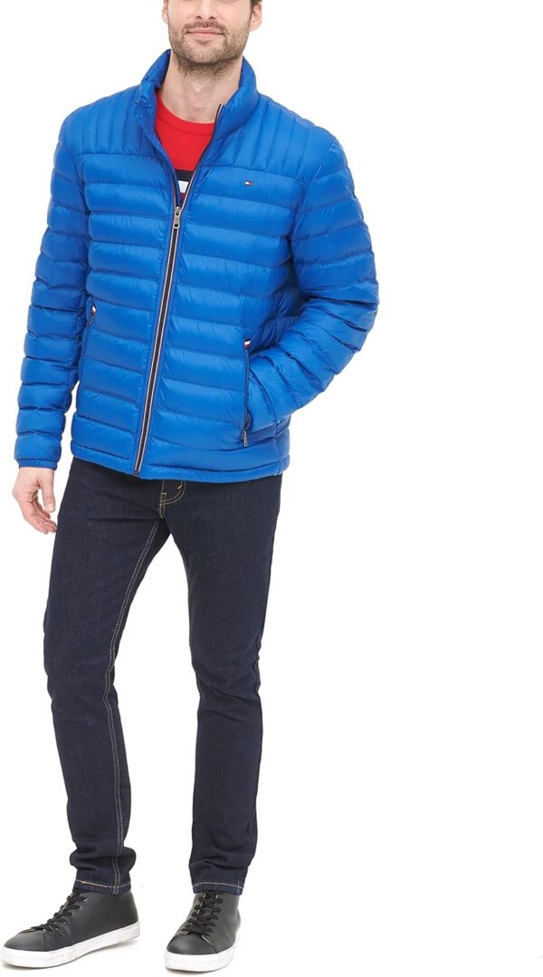 Tommy Hilfiger Men's Ultra Loft Lightweight Packable Puffer Jacket (Standard and Big & Tall) - Image 2