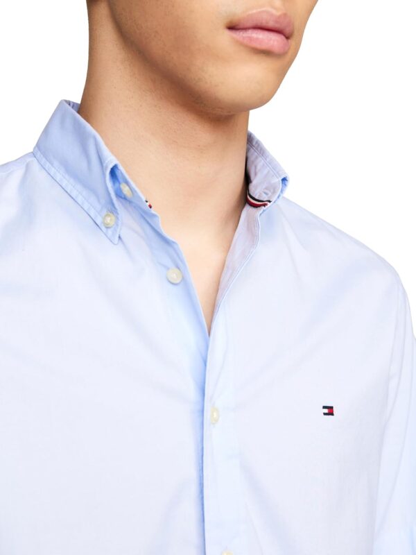 Tommy Hilfiger Short Sleeve Poplin Regular Fit, Men's Button Down Shirts - Image 2