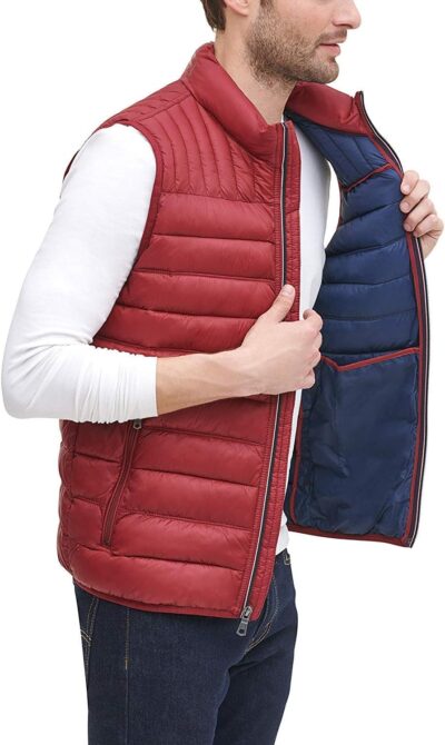 Tommy Hilfiger Men's Legacy Lightweight Packable Puffer Vest Jacket