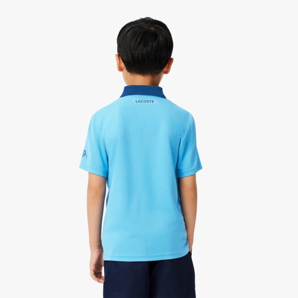 Lacoste Boys Tennis X Novak Djokovic Polo Shirt - Image 2