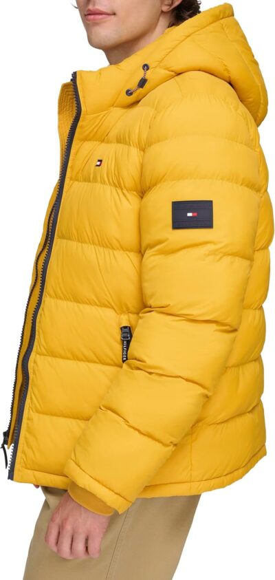 Tommy Hilfiger Mens Hooded Puffer Jacket (Standard and Big & Tall) - Image 3