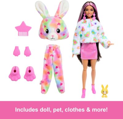 Barbie Cutie Reveal Doll with Plush Costume & 10 Surprises - [Animal] Series - Image 5