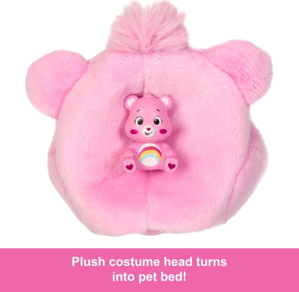 Barbie Cutie Reveal Doll & Accessories, Care Bears Series, Fashion Doll with Cheer Bear Plush Costume & 10 Surprises Including Color Change & Mini Bear - Image 5