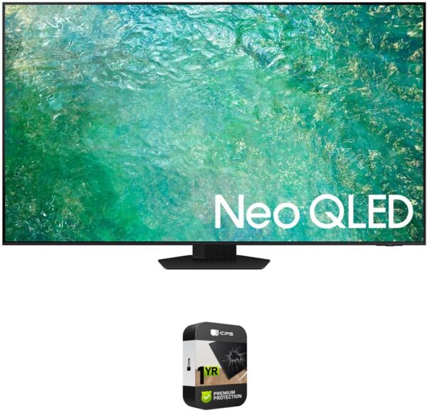 SAMSUNG QN75QN85CA 75 Inch Neo QLED 4K Smart TV Bundle with 1 YR CPS Enhanced Protection Pack (2023 Model)