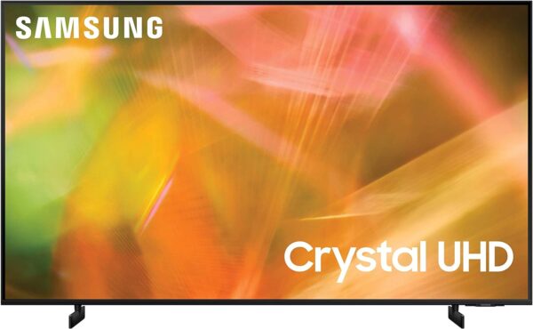 Samsung UN75AU8000 75 Inch 4K Crystal UHD Smart LED TV (2021) (Renewed)