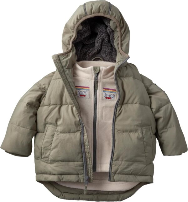 Jariboog Car Seat Coat - 3in1 Toddler Winter Jacket | Boys or Girls | Jacket with Removable Outer Vest