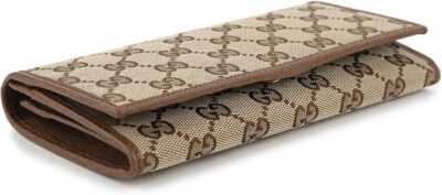 Gucci 346058 KY9LG 8610 Long Wallet Beige Brown, beige/brown - Image 3