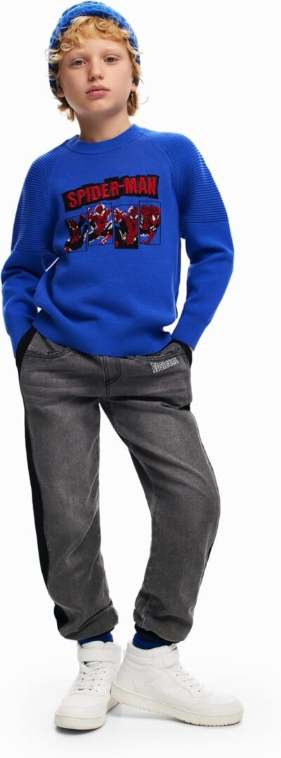 Desigual Boys' Long Sleeve Pullover - Fun & Stylish Kids' Sweatshirt - Image 4