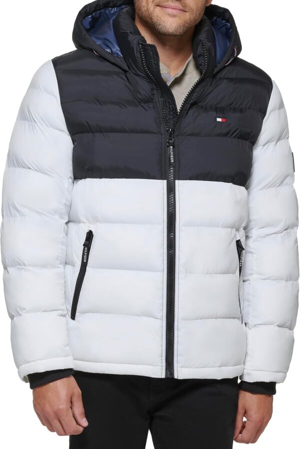 Tommy Hilfiger Men's Hooded Puffer Jacket (Standard and Big & Tall)