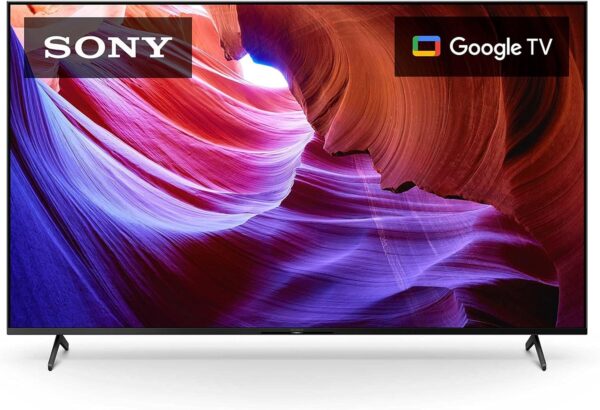 Sony 75 Inch 4K Ultra HD TV X85K Series: LED Smart Google TV with Dolby Vision HDR and Native 120HZ Refresh Rate KD75X85K- Latest Model,Black