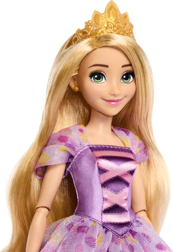 Mattel Disney Princess Birthday Celebration Rapunzel Deluxe Fashion Doll, Inspired by Disney Tangled Movie, Special Occasion Doll for Kids & Collectors - Image 2