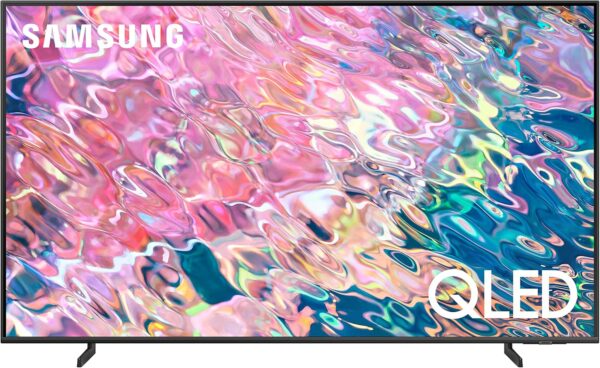 SAMSUNG 55-Inch Class QLED Q60B Series - 4K UHD Dual LED Quantum HDR Smart TV with Alexa Built-in (QN55Q60BAFXZA, 2022 Model) (Renewed)