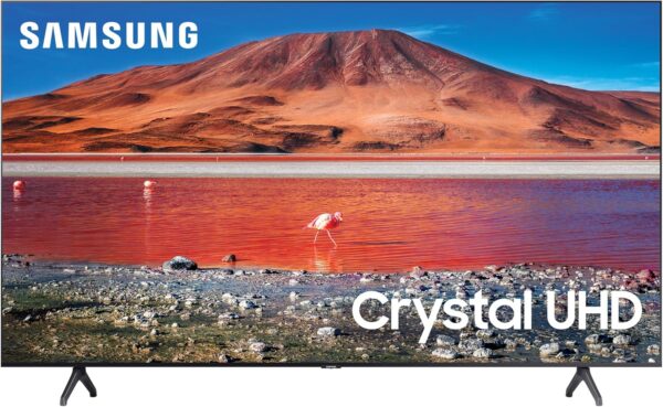 Samsung 65-inch TU-7000 Series Class Smart TV | Crystal UHD - 4K HDR - with Alexa Built-in | UN65TU7000FXZA, 2020 Model