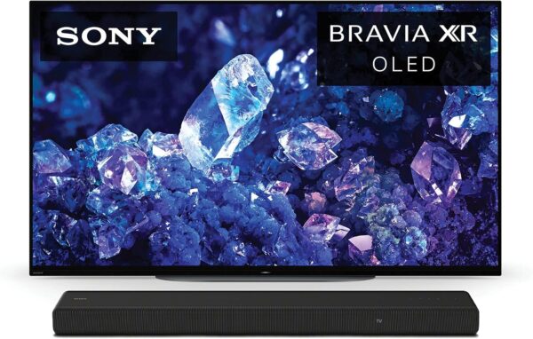 Sony 48 Inch 4K Ultra HD TV A90K Series: BRAVIA XR OLED Smart Google TV with Dolby Vision HDR and Exclusive Features for The Playstation® 5 XR48A90K- 2022 ModelwithSony HT-A3000