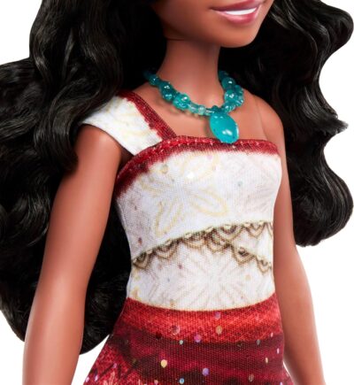 Mattel Disney Moana 2 Singing Adventure Moana Doll with Signature Outfit & Accessories, Sings “We’re Back” in English - Image 4