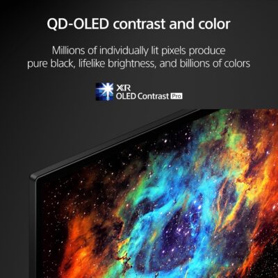 Sony QD-OLED 77 inch BRAVIA XR A95L Series 4K Ultra HD TV: Smart Google TV with Dolby Vision HDR and Exclusive Gaming Features for The PlayStation® 5 XR77A95L- Latest Model,Black - Image 4