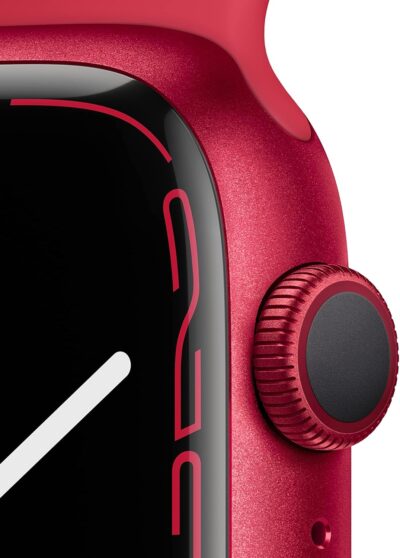 Renewed Apple Watch Series 7 (GPS, 45mm) (PRODUCT)RED Aluminum Case - (PRODUCT)RED Sport Band - Image 2