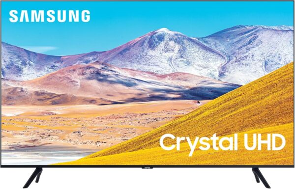 SAMSUNG 65-inch Class Crystal UHD TU-8000 Series - 4K UHD HDR Smart TV with Alexa Built-in (UN65TU8000FXZA, 2020 Model)